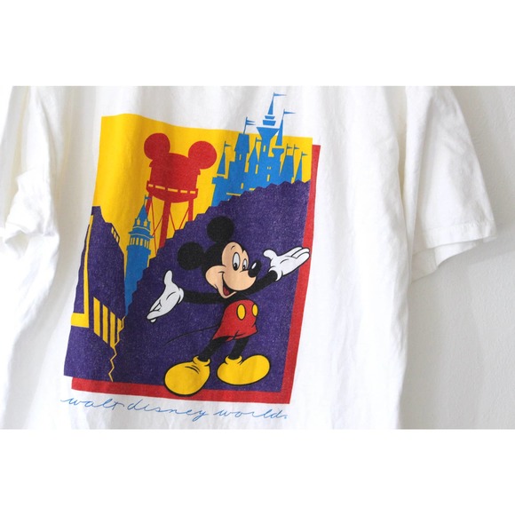 Vintage Walt Disney World Mickey Mouse T Shirt XL - Picture 2 of 4